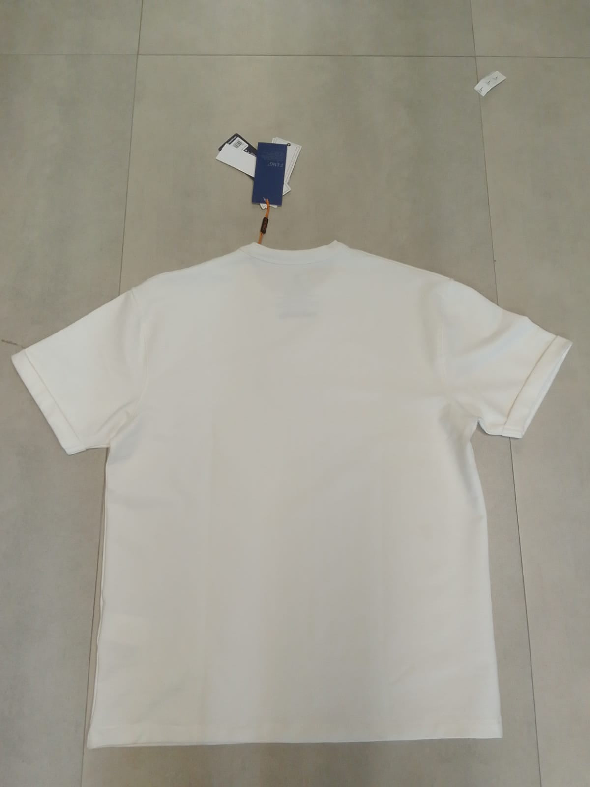 FOREVER DENIM OVERSIZED WHITE T-SHIRT 1404